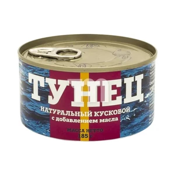 Тунец в масле консервированный
