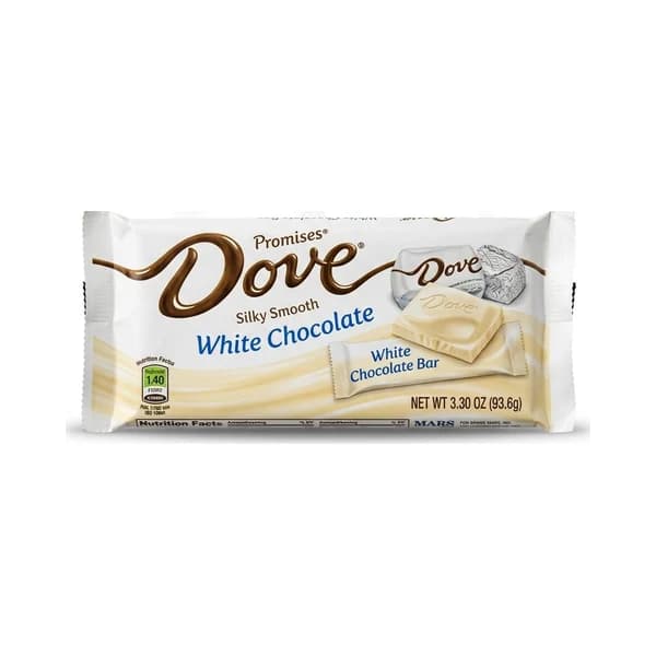 Шоколад Dove белый