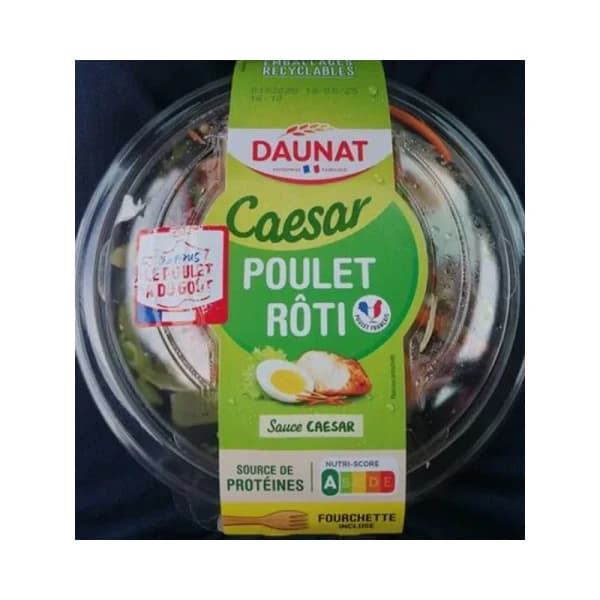 Салат Цезарь с курицей